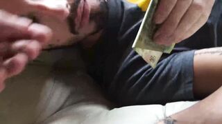 Latina Babe Gives A Doggy Style Blowjob And Rides For Cash In The Shower