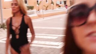 Teenage Seductresses - Teens Work Their Magic On A Guy's Dick