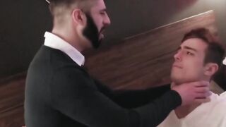 Step-Daddy's Boy Riding And Swallowing His Throbbed Dick