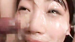 Hot Milf Masturbates With Vibrator And Gets Creampied By Handsome Stranger" (Japanese to English translation)