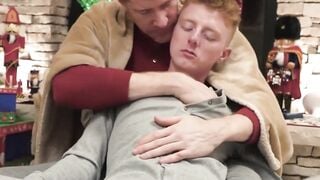 Step-Dad Fucks Virgin StepSon in Shower - Twinks First Time Anal