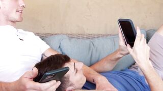 JockStraps - DeepThroat Blowjob & Riding Action With Huge Load On Ass