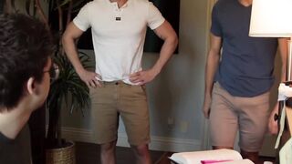 JockStraps - DeepThroat Blowjob & Riding Action With Huge Load On Ass