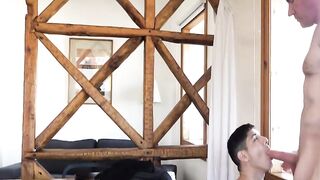 Big Dick Slammin' Hardcore Anal Action with Older Man & Young Twink