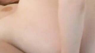 Lesbian Panties Wetting - Natural Boobs Girl-on-girl action with hot brunette babes