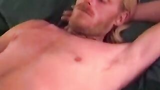 Solo Spanking Session - Raw Meat Hands Free Orgasm