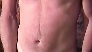 Solo Spanking Session - Raw Meat Hands Free Orgasm