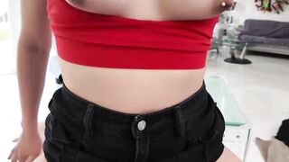 Step-Daddy's Little Slut - Painful Anal Training For Teen Doll Maddie Flores