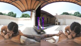 Public Pool VR - Virtual Reality Experience With PurityVr & Izabella Rodriguez