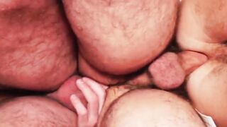 Threesome Frenzy! Hands-Free Orgasm For Three Hot Men At Once