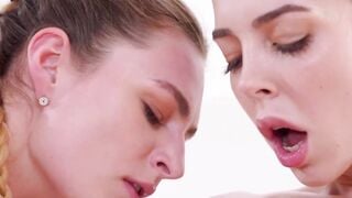 Lesbians Share Intimate Yoga Session With Sex Toys - Scene #1