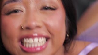 Asian Bombshell Gia Di Bella Fucks Beard-Man in Hardcore Action