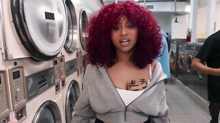 Sluty Laundry Mat Sex - Hot MILF Jade Green Fucks A Hung Stud In Public