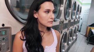 Sluty Laundry Mat Sex - Hot MILF Jade Green Fucks A Hung Stud In Public