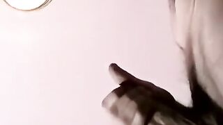 Twinks-Glasses" - Fashionable Glasses Wearing Teen Jerking Off On Leather Sofa With Orgasmic Conclusion