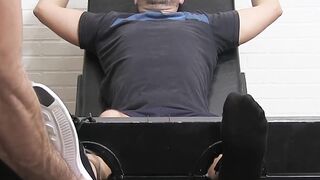 Bondage Foot Fetish Action with Hot Guys' Feets & Nips