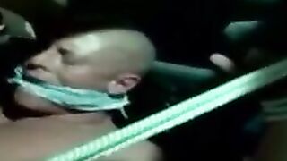 Outdoor Bondage Adventure - Rope Play Domination of Muscular Hunk