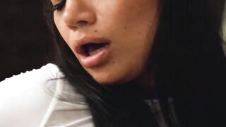 Tan Lines #2 - Hot Latina Babe Mona Azars Gets Her Pussy Railed By A Huge Dick