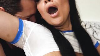 Tan Lines #2 - Hot Latina Babe Mona Azars Gets Her Pussy Railed By A Huge Dick