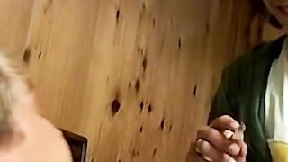 Curvy Cutie Riding A Monster Dick While Smoking Hot Cuban Cigars