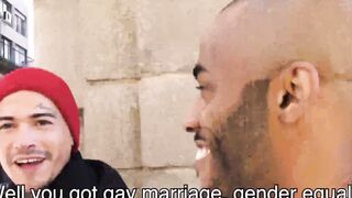 Raw Dominance - Big Dick Latin Guy Fucks Black Stud Roughly