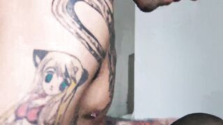 Raw Dominance - Big Dick Latin Guy Fucks Black Stud Roughly