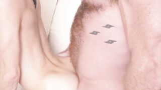 Hairy Bear's Huge Dick Fucks Twunk - Gay Old Man & man Sex
