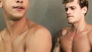 Bare-Ass Bros - Hot Muscle Jocks Raw Fuck Fest
