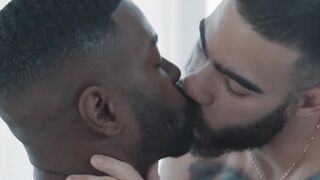 Black Thug Rimjob & Hardcore Anal Fucking with Latino Hunks
