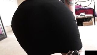 Rough & Raw - Brit Bombshell Gets A Face Full Of Jizz