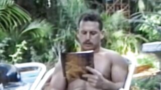 Retro Muscle Hunk Barebacks Threesome - Raw Anal Action