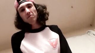 Straight Guy Wanking Off Big Dick Slowly - POV