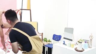 Asian Hottie Gets Naked In Class For A Sexual Lesson From Her Teacher