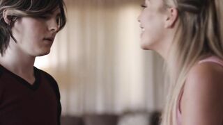 TS Ella Hollywood Rips Apart Adria's Panties After Love Confessional - Exclusive Interview