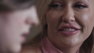 TS Ella Hollywood Rips Apart Adria's Panties After Love Confessional - Exclusive Interview