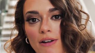 Brunette Bombshell Sophie Burns Fucks A Black Stud In Hardcore Interracial
