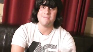 Long Haired Alternative Amateur Stroking Huge Dick