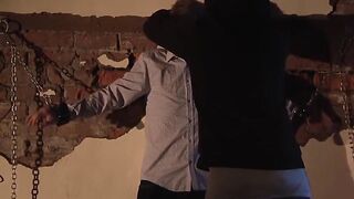 Boy Dungeons Twunk's Ass With Clamp Play And Anal Training