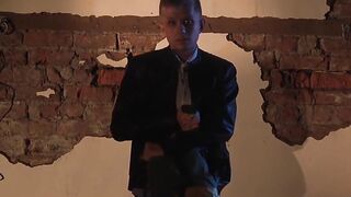 Boy Dungeons Twunk's Ass With Clamp Play And Anal Training