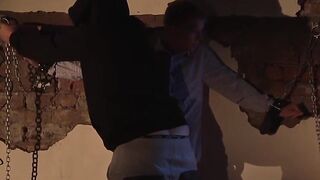 Boy Dungeons Twunk's Ass With Clamp Play And Anal Training
