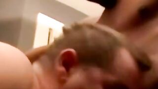 MILF Facesitter Gets Raw Black Dick in Old Man's Ass