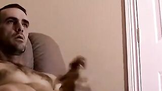 Solo Masturbation - Slow-Mo Closeup of Big Dick & Huge Load
