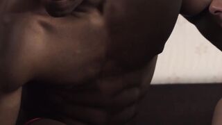 Black Huge Dick Ravaging White Guy's Ass - Raw Interracial Anal Threesome