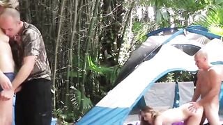 Father's Day Special - Step-Daughters Share Daddy With Each Other