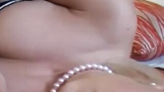 Petite Escort Bombshell - Small-Titted Czech Girl Masturbating Solo
