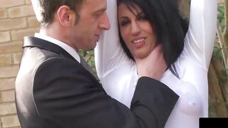 Ink-Enthusiast LouLou Kay Gets Ripped Outside By A Huge Dick