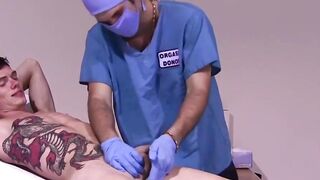 Doctor's Inspection Turned Sexual - man Gets Checkup And Fucked By Older Doc