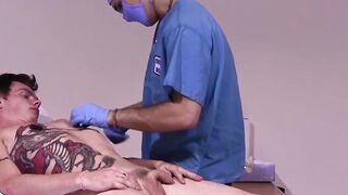 Doctor's Inspection Turned Sexual - man Gets Checkup And Fucked By Older Doc