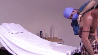 Doctor's Inspection Turned Sexual - man Gets Checkup And Fucked By Older Doc