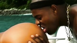 Island Vixen #23765 Fucked Hard in Multiple Holes by Three Hunks